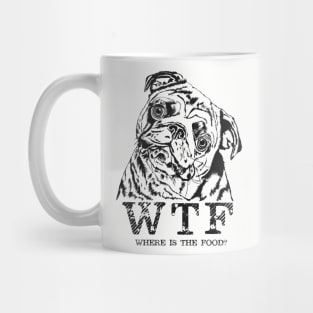 Pug dog - Funny meme Mug